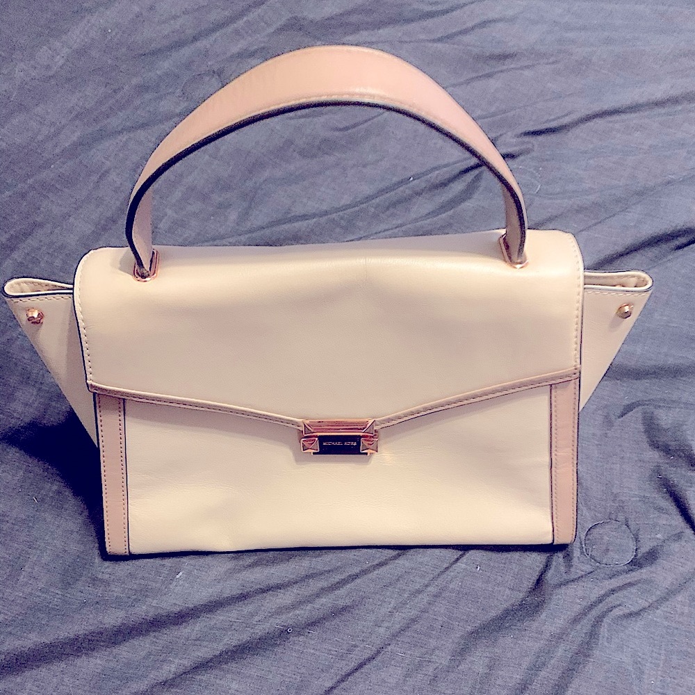 Michael Kors Blush Powder Pink Satchel Handbag excellent condition